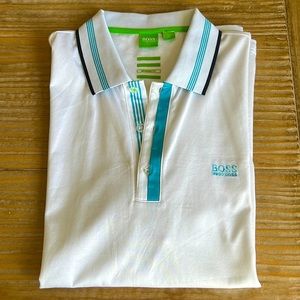Huge Boss Green Label Polo White